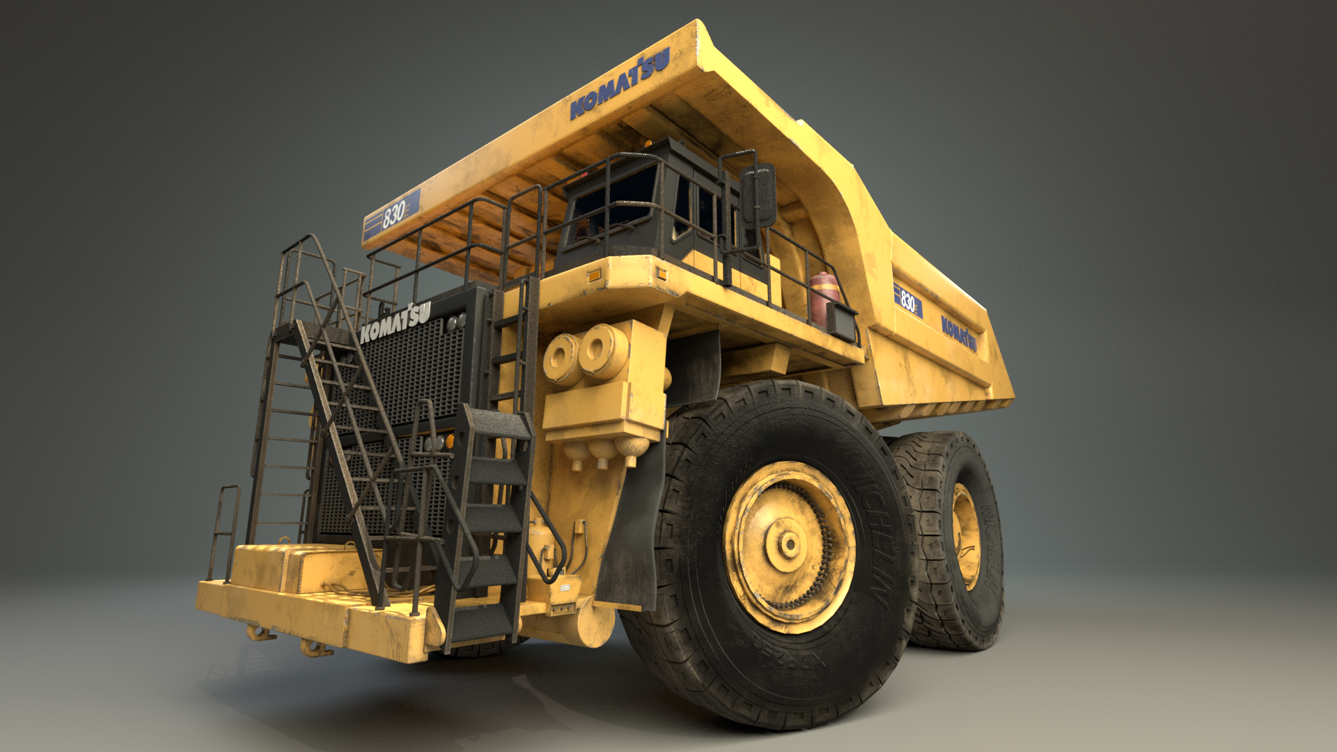 Komatsu 830e-5 Mining Truck | Nathan Huseth